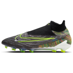Nike Phantom GX Elite Gripknit DF Fusion FG Link Pack Unisex tossud Must Valge Sinine-Glow DV6973-071 44.5