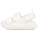 UGG La Cloud Seeria Kangas Kerged Paksude Taldadega Moodsad Sandaalid Naiste Sandaalid Erevalge 1136814-BRWH 38.5