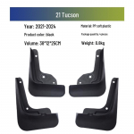 Hyundai Tucson 2021-2024 pehmest kummist poritiivad Hyundai Tucson 2021-2024 must
