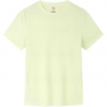 Anta Kiiresti kuivav &uuml;mara kaelusega &uuml;hev&auml;rviline T-s&auml;rk Naiste topid Printsess-roheline 962427101-3 S