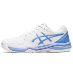 Asics Gel-Dedicate 7 L&ouml;&ouml;gisummutusega Madalad Tennisejalatsid Naiste toss Valge Sinine 1042A167-102 37