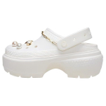 Crocs EVA Moodsad Mugavad Mitmek&uuml;lgsed Klounid Naiste Jalatsid Valge 210271-0WV 37-38