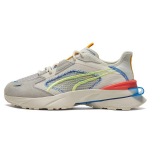 Puma Pwrframe Op-1 Knit Mugavad l&ouml;&ouml;gisummutusega libisemiskindlad vastupidavad madalad vabaajajooksujalatsid Unisex toss Off-White 384343-01 36