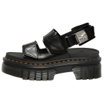 dr. Martens Heaven Mj X Ricki 2-rihmalised nahast reguleeritava pandlaga platvormiga moesandalid Naiste sandaalid Must 27981001 38
