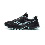 Saucony Excursion Mugavad libisemiskindlad p&otilde;rkavad madalad maastikujalatsid Naiste toss Must Sinine S10744-56 37.5