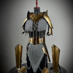 Keskaegse r&uuml;&uuml;tli turvis&uuml;likond Vapper Daam Cosplay Turvis Sca Larp Turvis Fantaasiaturvis Parim Kingitus Talle