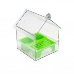 Rippuv l&auml;bipaistev papagoi s&ouml;&ouml;tur, lekkekindel v&auml;ljat&otilde;mmatav disain, linnuvanni kauss, maja, papagoid, s&ouml;&ouml;tmisseade, lindude s&ouml;&ouml;tmiskast