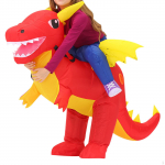 Halloween Inflatable Pterosaur Riding on Costume Toddler Size