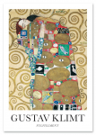 Plakat gustav klimt abstrakcja fulfillment 30x40 cm