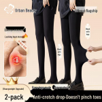 Urban Lady Fleece Lined Thermal Leggings (2-Pack) One Size