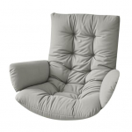 Veekindel Munatooli Padi Paksenenud Terrassi Rippkorvtool Padi Munatool 120 cm helehall v&auml;rv