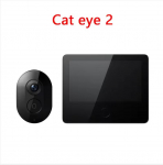 Xiaomi Smart Cat eye 2 Smart Home Video Intercom Traadita Uksekell Ukseklaas 5-tolline 720P K&otilde;rglahutus Infrapuna &Ouml;&ouml;n&auml;gemine must
