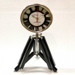 Messingist Lauakell Puidust Alusega Merestiilis Merenduslik Laev Lauakell Kontori Dekoratsioon