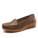 Naiste Madalad Kiiluga Moekad Ehtsast Nahast Hingavad Naiste Kingad Peale Libistatavad Naiste Kingad Mokassiinid Tennised Naiste Pluss Suurus 35