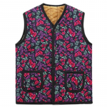 K-Grannycore Lilleline Fliisist Kimjangi Vest Jokki (Lilla rosmariin) &ndash; Karina ja Jennie inspireeritud retro hubane v&auml;limus Purple Rosemary (Free)