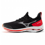 Mizuno Wave Rider Neo 'Punane Must' Naiste tossud J1GD207802 37