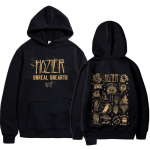 Hozier Unreal Unearth Unheard Tour Hupparid Mehed Naised R&otilde;ivad Mood Vintage &Uuml;le suurusega Dressipluusid Vabaaja Pikkade varrukatega Pulloverid L black