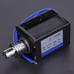 JF 1683B T&otilde;mbe-t&otilde;uket&uuml;&uuml;pi alalisvoolu solenoidelektromagnet 78,4N 24VDC 20mm k&auml;ik