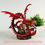 30cm Yu-Gi-Oh! Duel Monsters P&uuml;ha Draakon Osirise Jumal Anime Kuju Mudel Skulptuur Kollektsioon Laua Kaunistus Ornament M&auml;nguasi 30cm with box red