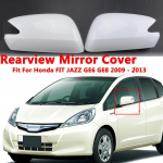 Kroomitud tahavaatepeegli korpus K&uuml;lgpeegli kate suunatule auguga Sobib Honda FIT JAZZ GE6 GE8 2009-2013 Autole Left