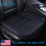 Ultra-luksuslik turvaistme kaitse &Uuml;ks iste ilma seljatoeta PU Senior nahast autoistme kate enamiku neljaukseliste jaoks 1pcs front Beige