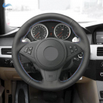 Auto roolikatte nahksisustus BMW 5 6. seeria E60 E61 Touring 545i 550i E63 Coupe E64 630i 650i 03-10 punane sinine
