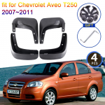 Chevrolet Aveo T250 jaoks 2007 2008 2009 2010 2011 Porilapid Pritsmed Poritiibakaitse Porilapid Esitagused Rattad