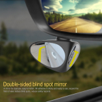 2 in 1 360 Degree Rotation Double Sided Blind Spot Mirror Reversing Parking Auxiliary Car Rear View right