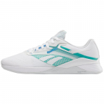 Reebok Naiste Nano X4 'White Unleashed Green' Naiste Tennised 100204736 38