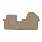 Dywaniki samochodowe welurowe do: Toyota ProAce II dostawczy (2016-) beżowe