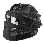 KIIR PJ Kiiver Mask Integreeritud Taktikaline Kiiver Pea&uuml;mbrisev Kaitsev V&auml;litingimustes Jalgrattakiiver one size fits all