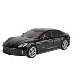 1/24 Porsche Panamera Coupe 2025 Sulamist Autopresent Die-cast Metallist Spordis&otilde;iduki Autopresent Simulatsioonheli ja -valgusega Laste M&auml;nguasi Kingitus must