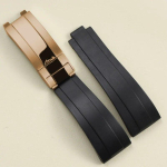 21 20 mm must sinine pruun sinine kummist kellarihm Rolex allveelaeva DMT Daytona rihma kleeplindile Delpoyment klamber krooniga logoga 7 21mm with logo beige