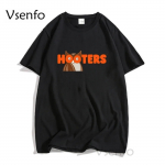 Femboy Hooters Original Owl T-s&auml;rk meestele Naiste vabaaja l&uuml;hikeste varrukatega multikas graafilised T-s&auml;rgid Meeste puuvillane T-s&auml;rk XXXXXL mitmev&auml;rviline
