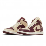 Air Jordan 1 Mid SE Split - Beach Cherrywood Naiste DR0501-200 EU 37.5 punane