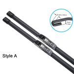 Car Front Wiper Blades For Ford Fiesta MK5 Parts 2002 2003 2004 2005-2014 Durable Noise reduction Windscreen Wipers Accessories Style A