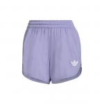 Adidas Originals Trefoil L&uuml;hikesed P&uuml;ksid Tikitud Logo Kitsad Spordip&uuml;ksid Naiste L&uuml;hikesed P&uuml;ksid Helelilla H15806 30