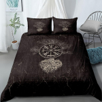 Taevane Yggdrasil Keltide Tekikate Komplekt King Queen Double Full Twin Single Suurusega Voodipesu Komplekt EU Single(135*200cm)3pcs