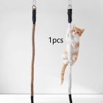 Cat Climbing Rope Scratching Portable Durability, Hanging, Heavy Duty Premium Easy to Install 200cmx3cm