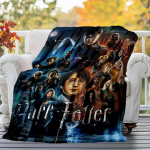 1 tk Harry Potter, Hogwarts, Maagiline V&auml;livillane Tekk K&otilde;ikideks Hooaegadeks Pehme Soojus, Kodu Dekoor 1031210 130x150cm brown