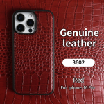 Kvaliteetne krokodillimustriga ehtsast nahast &uuml;mbris iPhone 16 Pro Max 15 14 13 12 11 XR jaoks, nahast tagakaas, kaitsekate Capa Genuine Leather&iPhone 16e