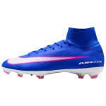 Nike Zoom Mercurial Superfly 10 Pro FG Racer Blue Unisex Jalgpalliketsid Valge HF9433-446 42.5