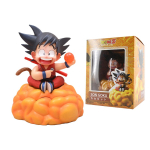 Anime Dragon Ball Son Goku Kuju Somersault Cloud Mudel Nukud Dragon Ball Auto M&auml;nguasi Tegevuskuju PVC Istuv Asend No box