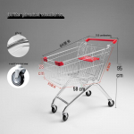 Handton 100L tsingitud supermarketik&auml;ru