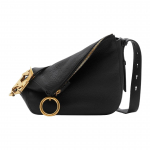 Burberry Knight Reguleeritava Rihmaga &Uuml;hev&auml;rviline Vasikanahast T&otilde;mblukuga K&auml;e- ja &Otilde;lakott Naiste k&auml;ekotid Must 80775531 Basic Set (Bag+Dust Bag)