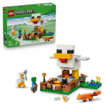 LEGO Minecraft 21585 La Ferme &agrave; Poulet - Jouet de Construction Fille ou Gar&ccedil;on d&egrave;s 7 ans