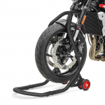 B&eacute;quille sous tete de fourche Constands Falcone II leve moto roue avant