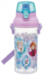 Uisutaja L&auml;bipaistev Vesi L&auml;bipaistev Valmistatud Disney K&uuml;lmunud Suurus PSB5TR Laste Pudel, 480ml, Plastik, Pudel, Jaapan, 25, T&uuml;drukute