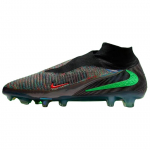 SPORTS FC x Nike Phantom 6 Abrasion Resistant Soccer Shoes Unisex Black Red HQ2330-900 42