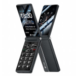 Tianyu V12 Eakate 4G Kahekuvariga Klapptelefon (CN versioon) 2.8-inch Dual Screen Flip